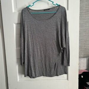Gray Women's Tahari Top